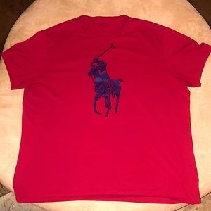 Red Ralph Lauren T shirt